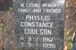 COULSON  Phyllis Constance 1917-1996