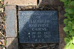 CAIRNS Elizabeth Josephine 1925-2007