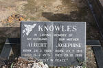 KNOWLES Albert 1904-1975 & Josephine 1915-1996