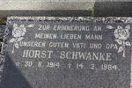 SCHWANKE Horst 1914-1984