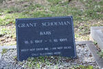 SCHOEMAN Grant 1907-1995