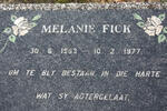 FICK Melanie 1963-1977