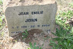 JOHN Joan Emilie 1911-1994