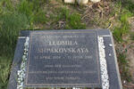 SHPAKOVSKAYA Ludmila 1924-2008