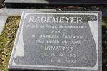 RADEMEYER Ignatius 1919-1992
