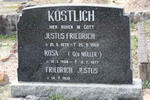 KÖSTLICH Justus Friedrich 1972-1959 :: KÖSTLICH Rosa nee MÜLLER 1904-1977 :: KÖSTLICH Friedrich Justus 1932-