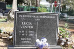 VENTER Lucia 1963-2003