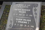 PELSER Pieter Hendrik 1902-1996 & Eileen DOERING 1910-1996
