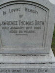 DREW Lawrence Thomas -1965 & Gladys Irene PEACE