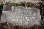 MOORE Frederick H., Burton 1872-1960 &  Evelyn  1882-1957 :: BURTON-MOORE Walter Frederick 1905-1975