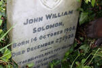 SOLOMON John William 1908-1928
