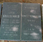 GROENEWALD Coen 1913-1994 :: HENDERSON Edna C.  -1993