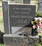 HARRIS Frank Bernard 1941-1985 & Johanna Hendrina 1909-2005