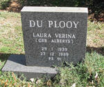PLOOY Laura Verina, du nee ALBERTS 1939-1989