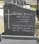 HOLLE Hedwig nee THOING 1901-1987