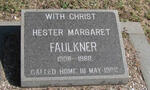 FAULKNER Hester Margaret 1908-1988