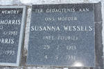 WESSELS Susanna nee FOURIE 1913-1981