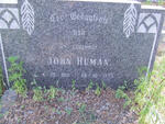 HUMAN John 1910-1973