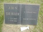 BEER J.H.N., de 1897-1982