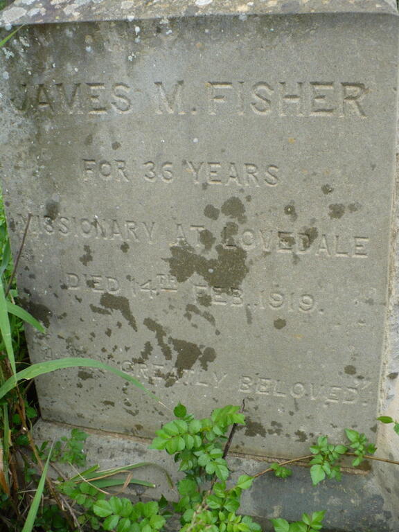 FISHER James M. -1919