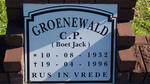 GROENEWALD C.P. 1932-1996