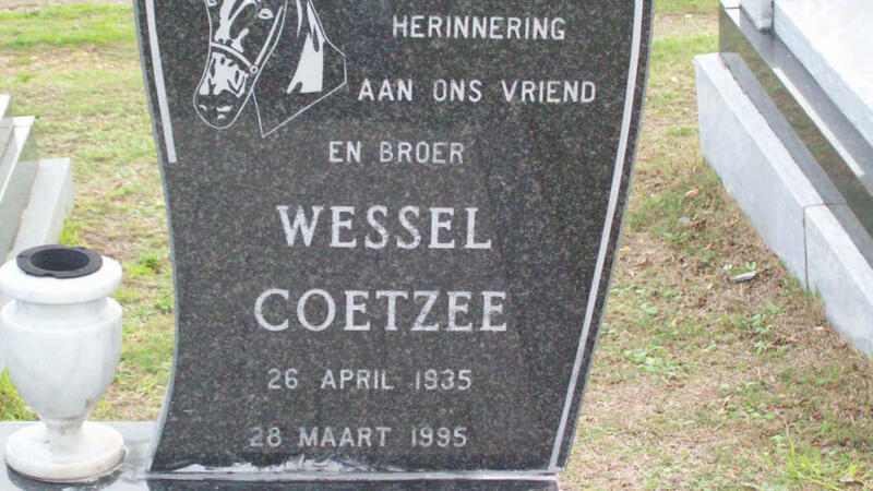 COETZEE Wessel 1935-1995