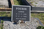 FOURIE Lowie 1922-1995