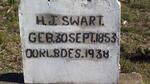 SWART H.J. 1853-1938