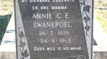 SWANEPOEL Annie C.E. 1926-1965