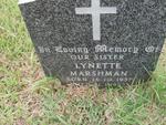 MARSHMAN Lynette 1937-1993