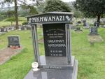 MKHWANAZI Greatman Mntonzima 1964-2002