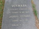 VERMAAK Jacobus Stephanus 1907-1984