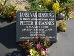 RENSBURG Pieter Johannes, Janse van 1930-2009