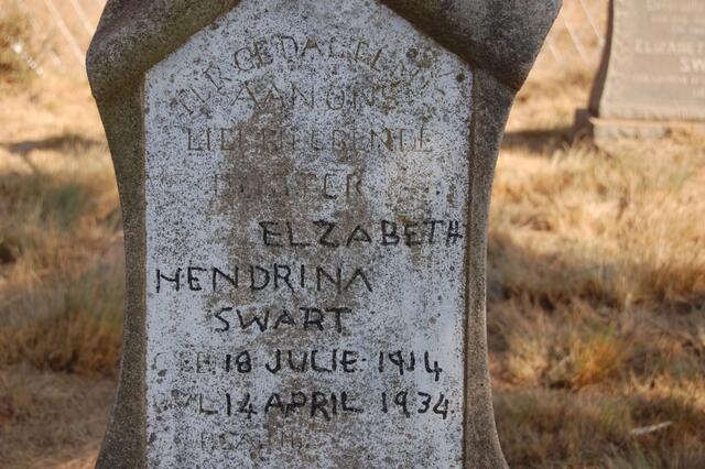 SWART Elizabeth Hendrina  1914-1934