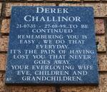 CHALLINOR Derek 1935-1999