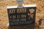 VENTER Joey 1924-1998