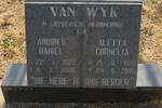 WYK Andries Daniël, van 1926-2006 & Aletta Cornelia 1925-2006