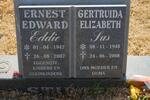 ? STIE??  Ernest Edward 1947-2007 & Gertruida Elizabeth 1948-2008