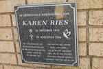 RIES Karen 1976-2006