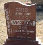 ECK Henry John, van 1921-2001 & Selina Magritha 1918-