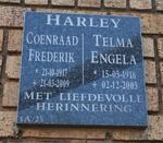HARLEY Coenraad Frederik 1917-2009 &  Telma Engela 1918-2003