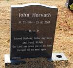 HORVATH John 1934-2003