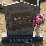 LIEBENBERG Gause 1922-2007 & Jackie 1926-1999