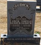 LUDICK Jack 1942-2009 & Cornelia 1946-1998