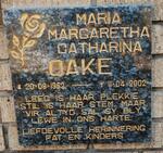 OAKE Maria Margaretha Catharina 1952-2002