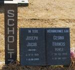 SCHOLTZ Joseph Jacob 1931-2008 & Gesina Francis PENTZ 1933-1997