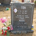 SHEPHERD Tom 1927-1997 & Marie 1937-