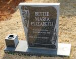 ? ?AAR Bettie Maria Elizabeth 1944-2001