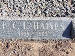 HAINES F.C.L. 1885-1969