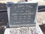 PAGE Emily Louisa 1866-1918